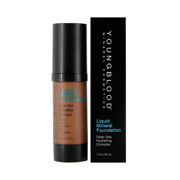 Liquid Mineral Foundation, Chestnut