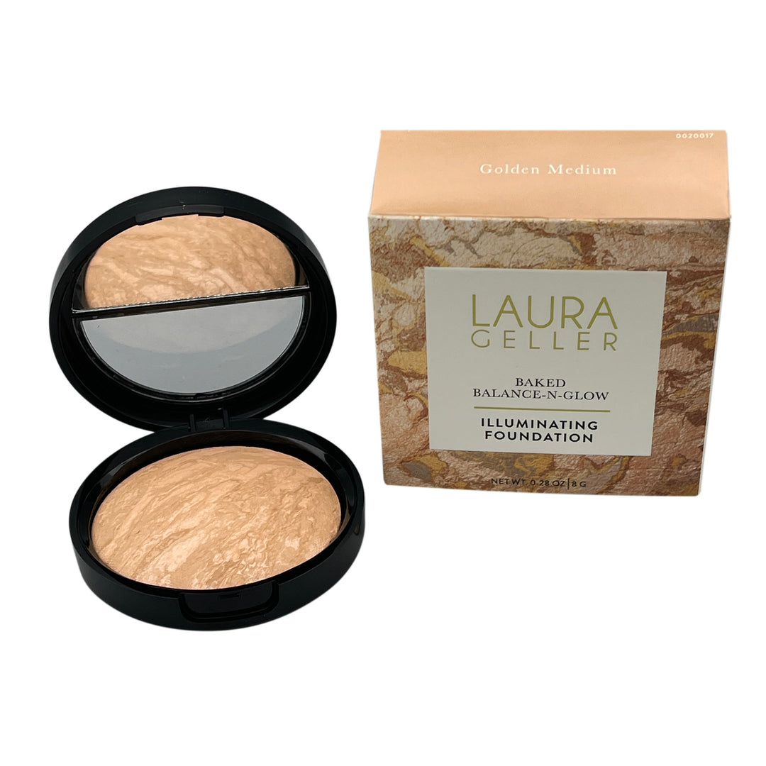 Baked Balance-n-Glow Illuminating Foundation, Golden Medium