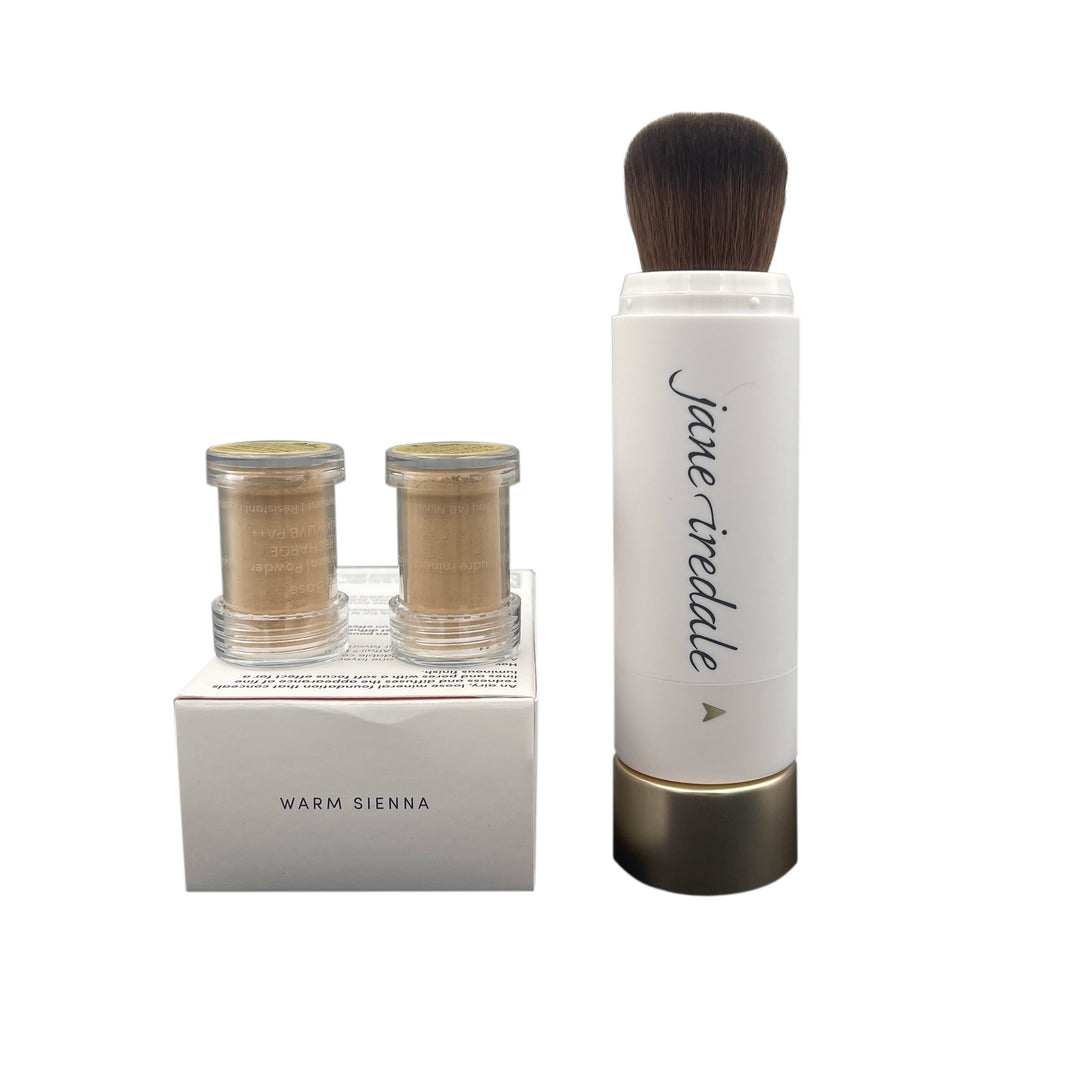 Amazing Base Loose Mineral Powder, Refillable Brush SPF20, Warm Sienna