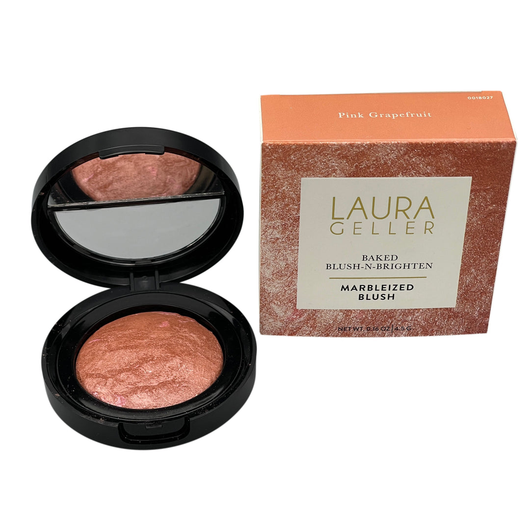 Baked Blush-n-Brighten Marbleized Blush, Pink Grapefruit