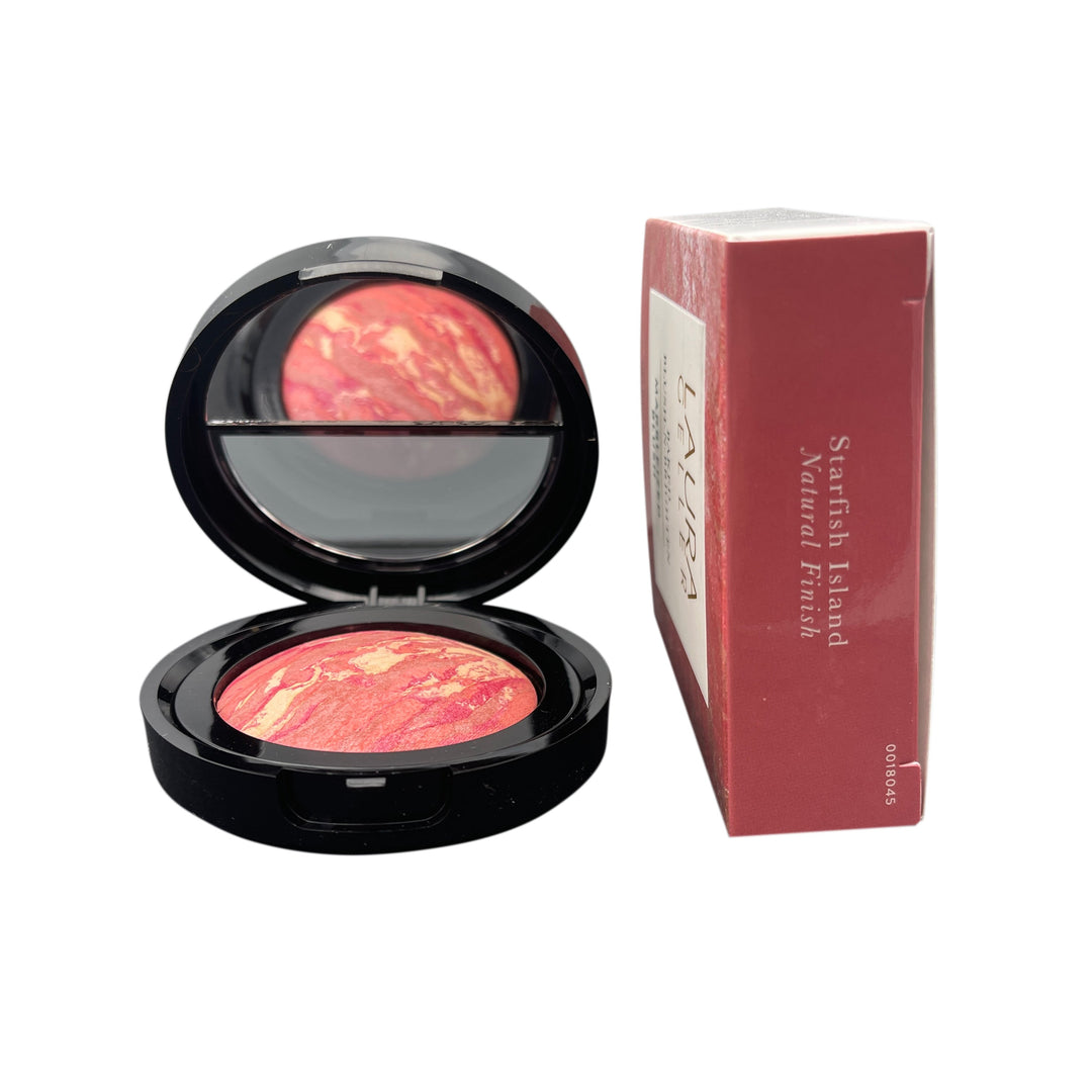Baked Blush-n-Brighten Marbleized Blush, Starfish Island