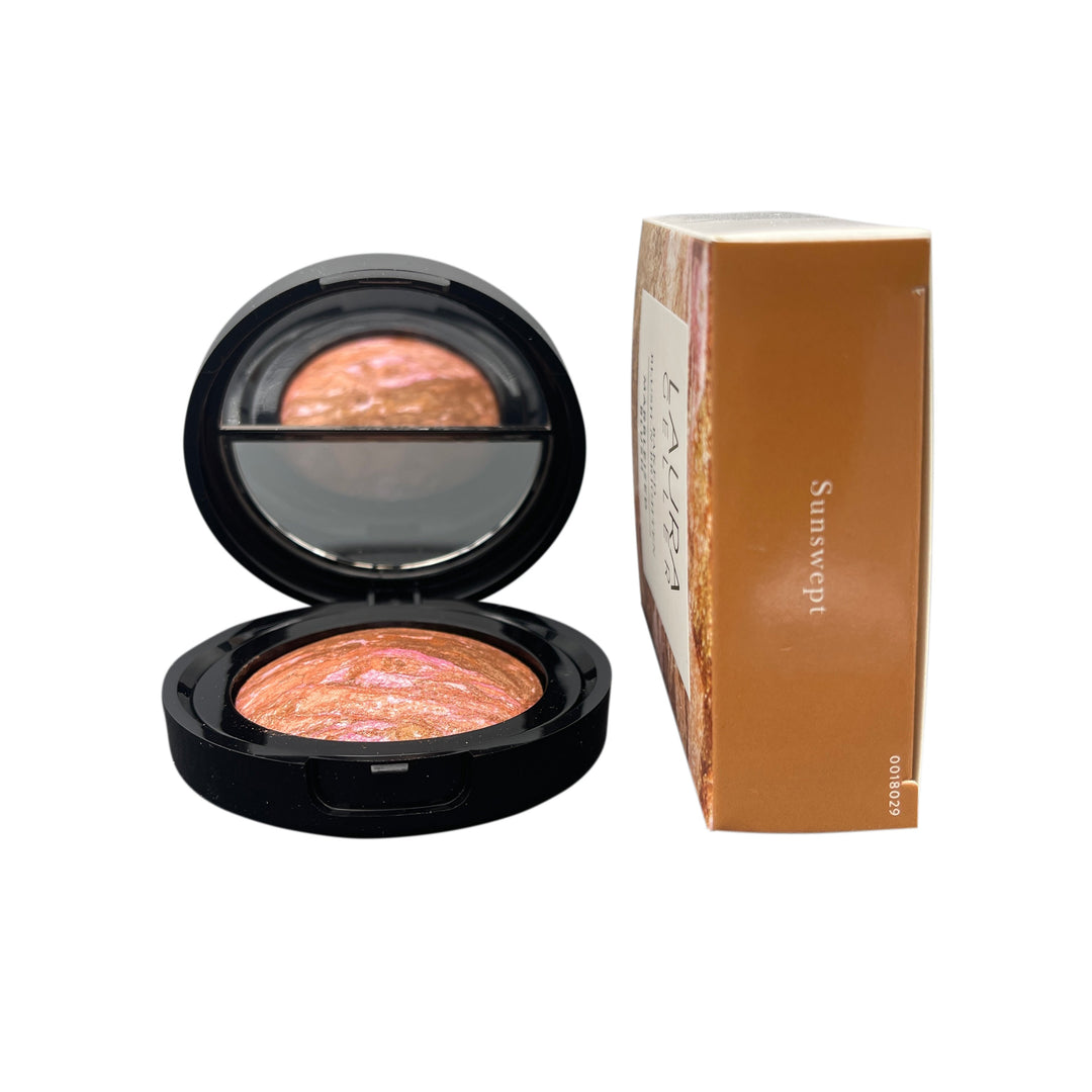 Baked Blush-n-Brighten Marbleized Blush, Sunswept