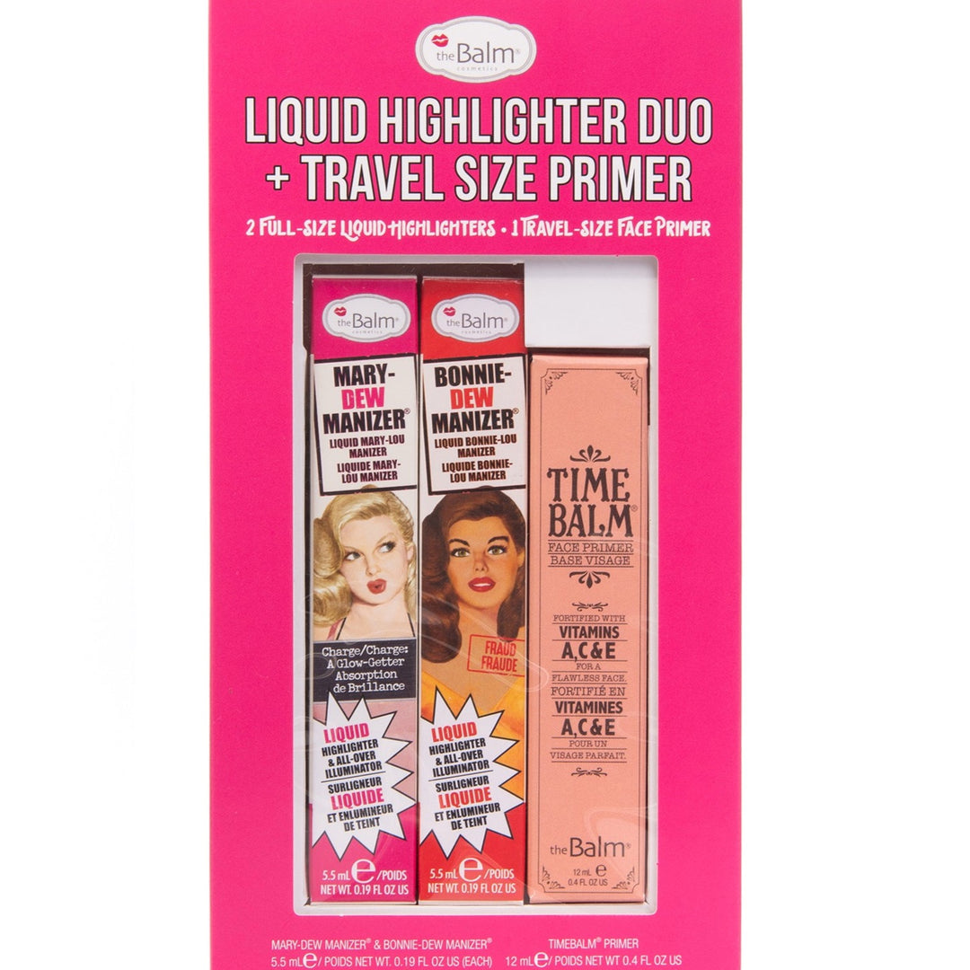Liquid Highlighter Duo + Travel Size Primer